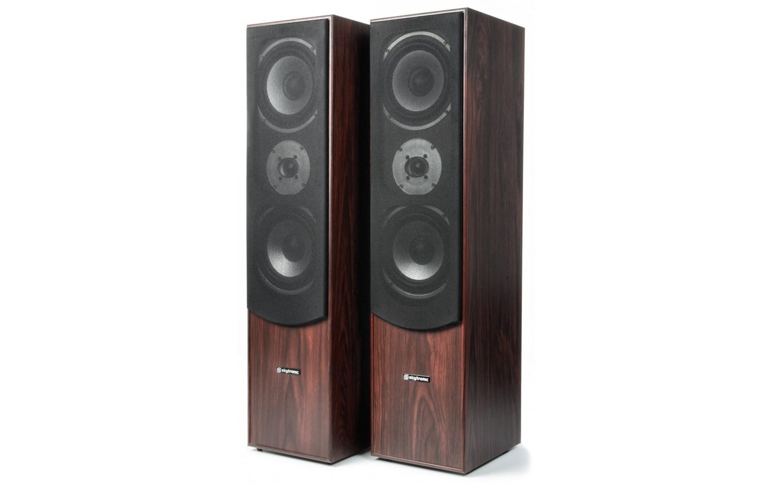 Standlautsprecher HF5W Braun<br>3-Wege-Frontlautsprecher bieten ein grossartiges Heimkinoerlebnis