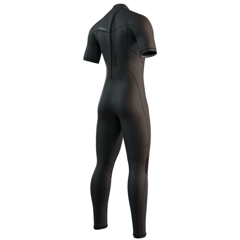 Combinaison neoprene mystic brand flatlock ss 3-2 backzip noir