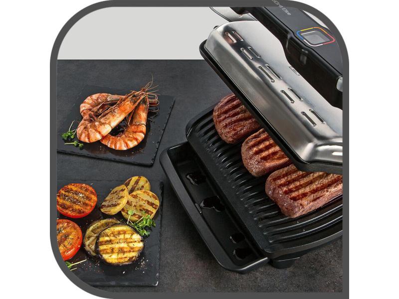 Tefal Kontaktgrill Optigrill Elite 2000 W Intelligenter Elektrogrill