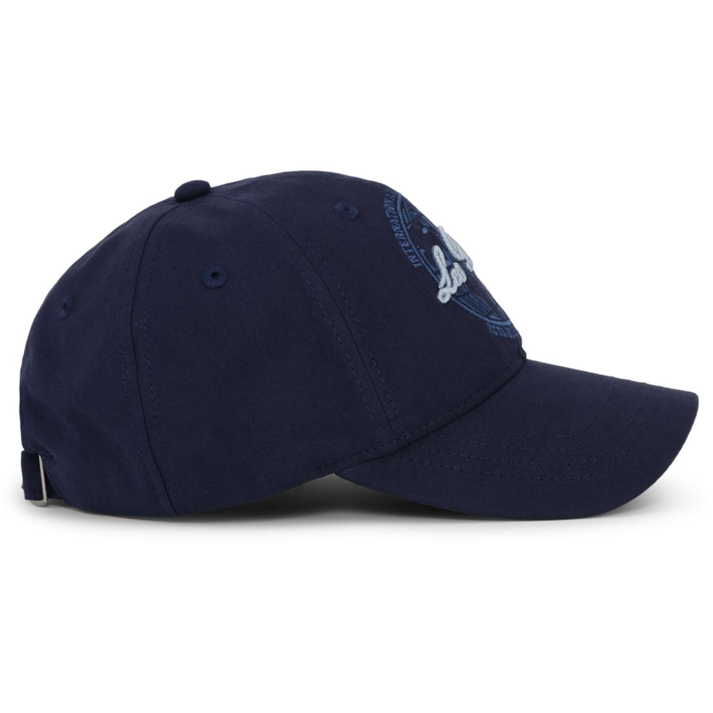 Køb Les Deux Kids Dark Navy Globe Logo Dad Kasket