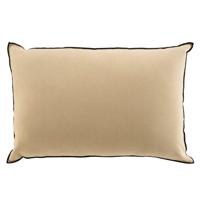 COUSSIN DEHOUSSABLE 40X60CM COTON UNI MISTRALINE LIN