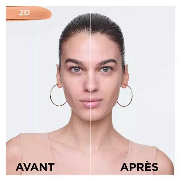 Base Líquida True Match da L'Oréal Paris, cor 2D Amêndoa Dourada, 30ml