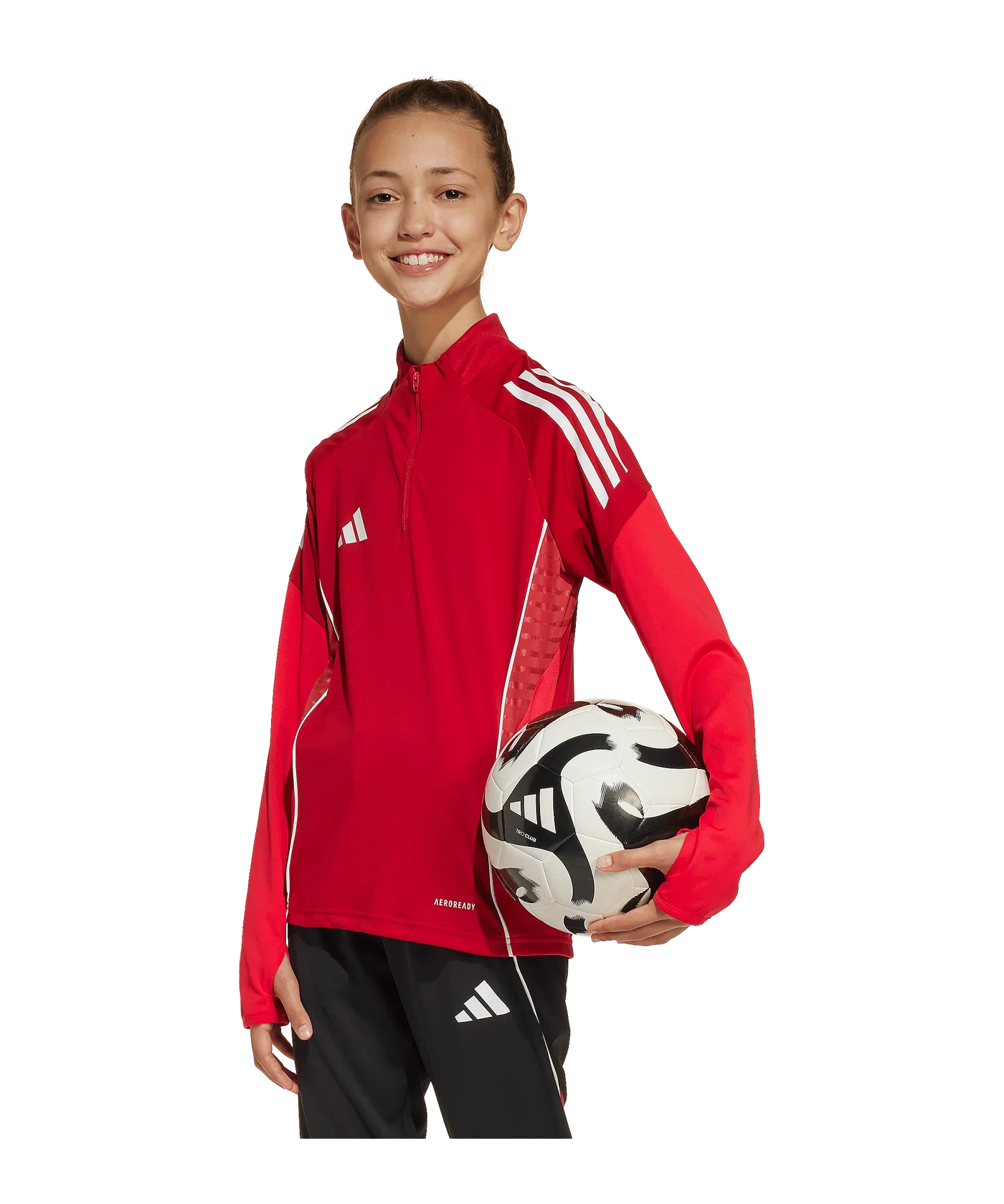 adidas Tiro 25 Competition Sweatshirt Kids Rot