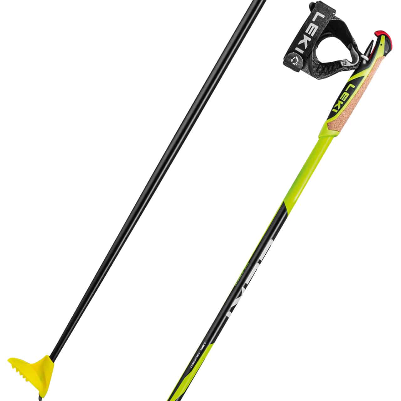Leki CC 450 neonyellow/black/white | Leki Langlauf Skistöcke | Leki | L | MARKEN | XSPO