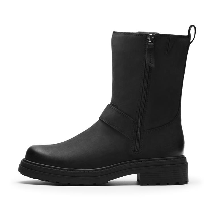 Clarks Orinoco3 Bay black leather