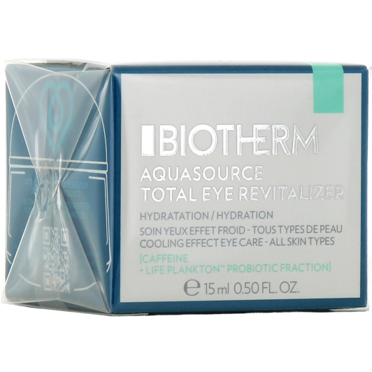 Soin contour des yeux Biotherm Aquasource total eye revitalizer