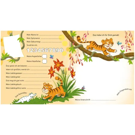 Kaufmann Verlag Meine Kindergarten-Freunde Tier Dschungel