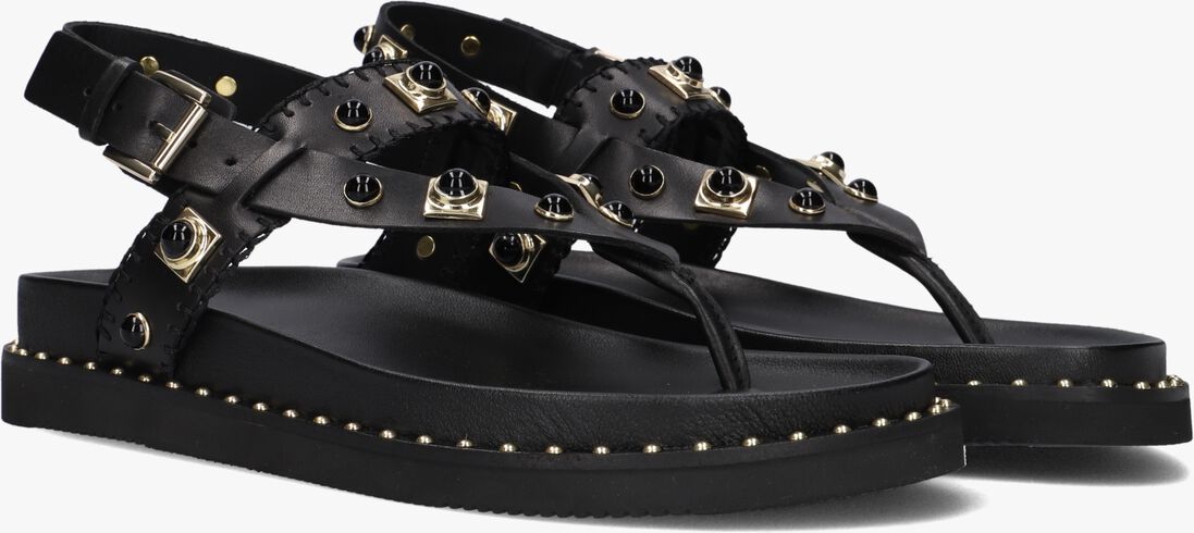 ASH zwarte ash slippers uteca