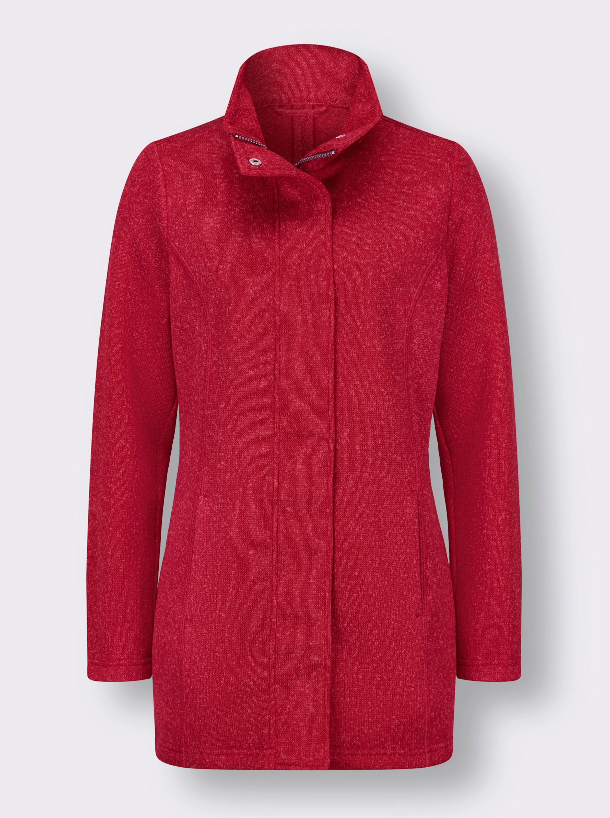 Strickfleecejacke