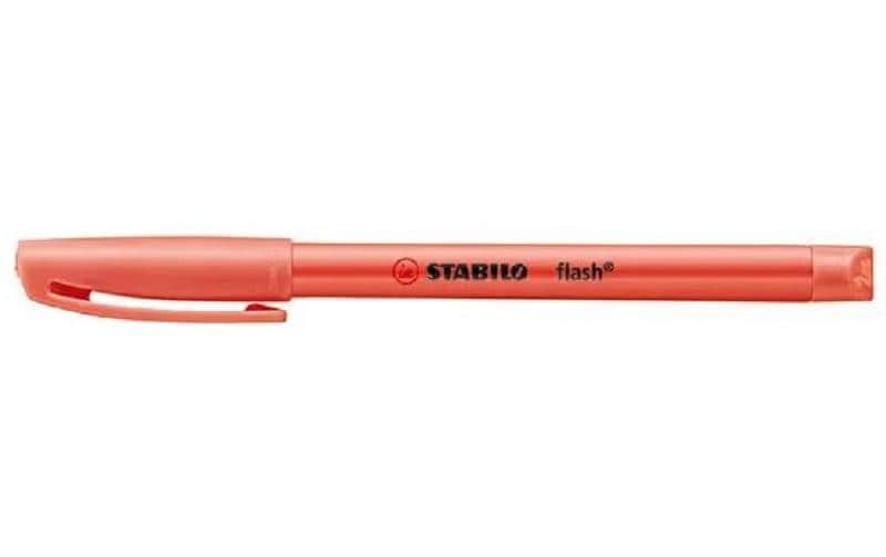 Textmarker Flash RotTextmarker mit Clip