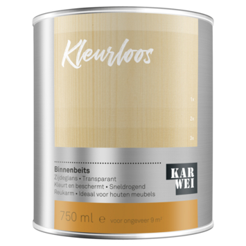 KARWEI binnenbeits kleurloos 750 ml