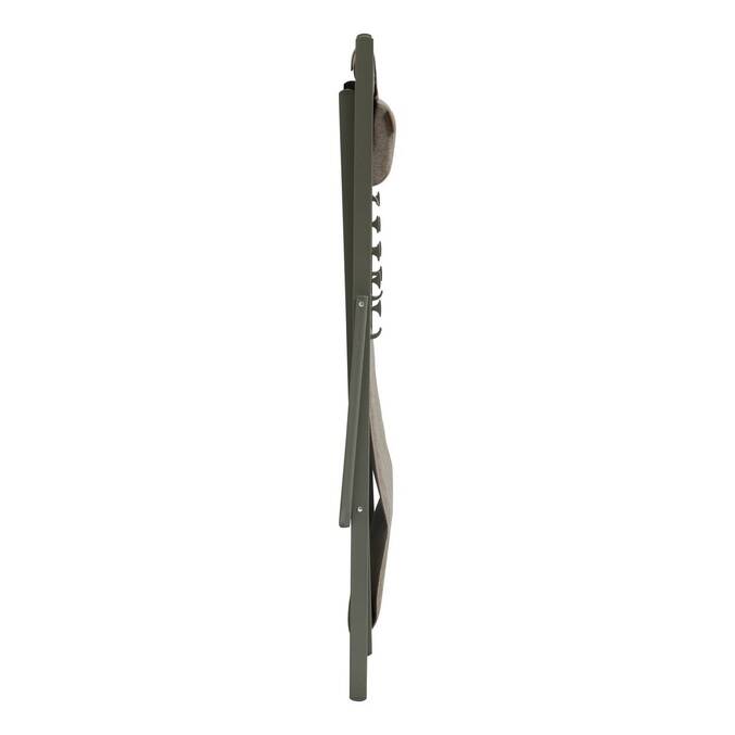 Chilienne de jardin pliable LUNIVIA Vert laurier