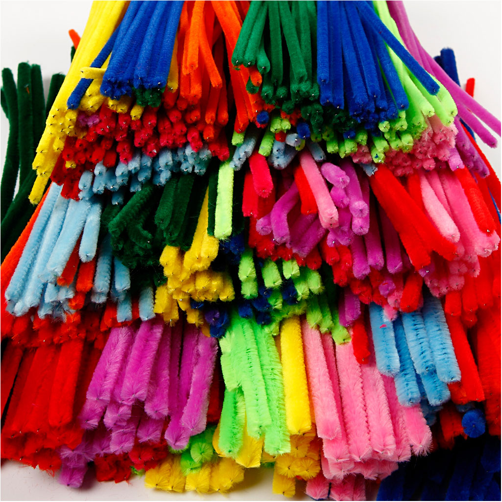 Chenille Draad Kleur 30cm, 700st.