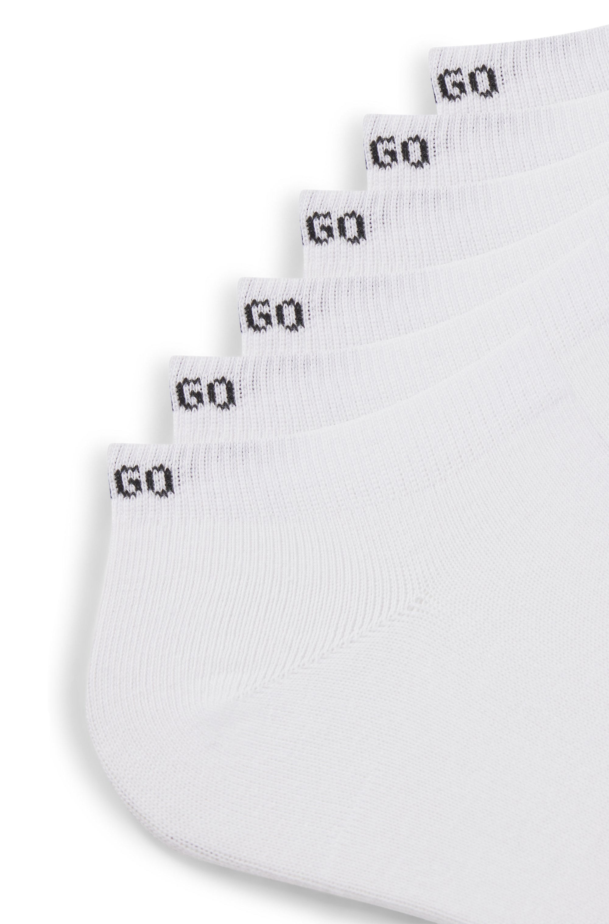 HUGO Underwear Freizeitsocken »6P AS UNI CC 1026« Packung, 6er-Pack, 6 Paar tlg. mit HUGO-Logoschriftzügen