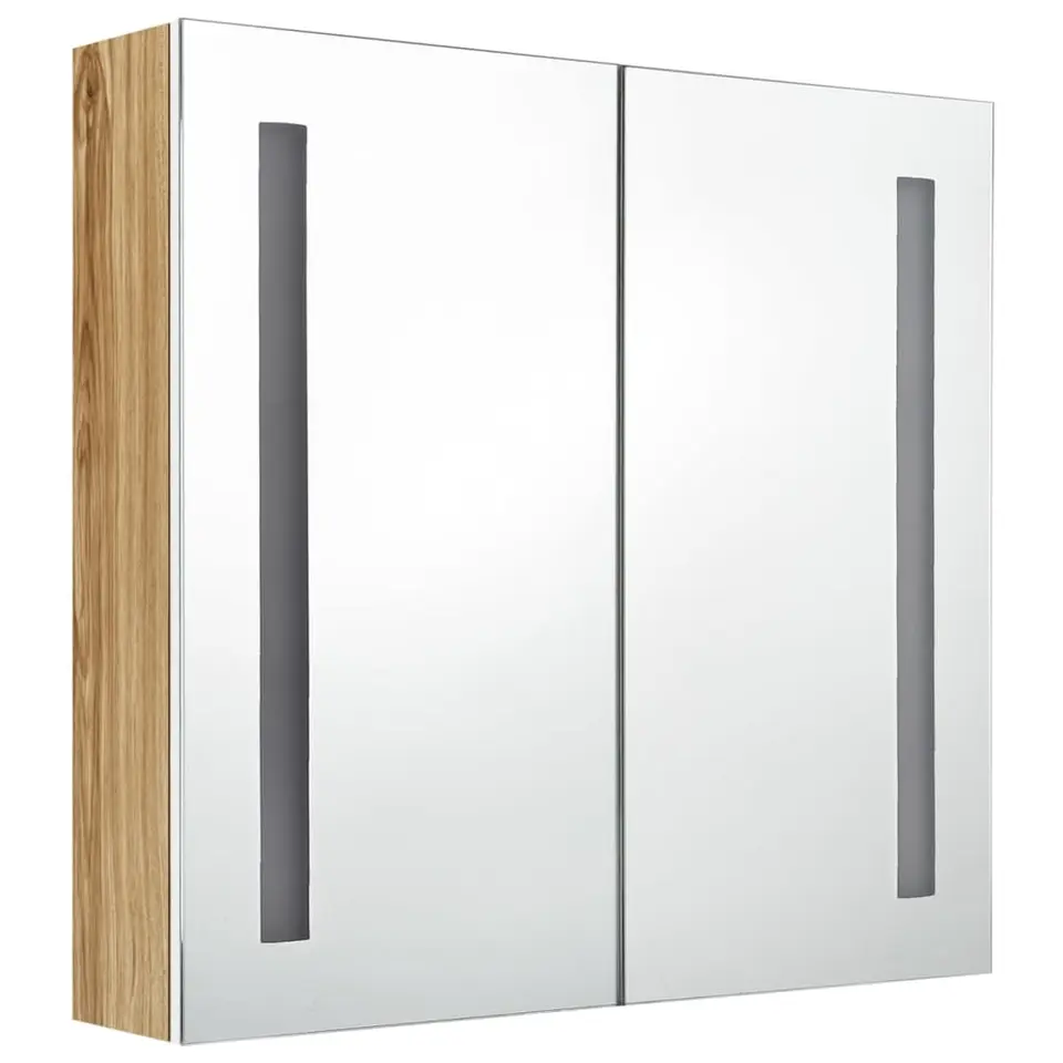 vidaXL - Badkamerkast - Wit - MDF - 62 x 14 x 60 cm