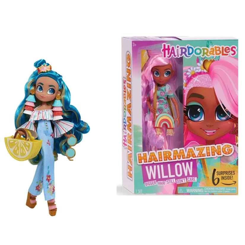 POUPÉE MANNEQUIN AVEC SURPRISES HAIRDORABLES - HAIRMAZING