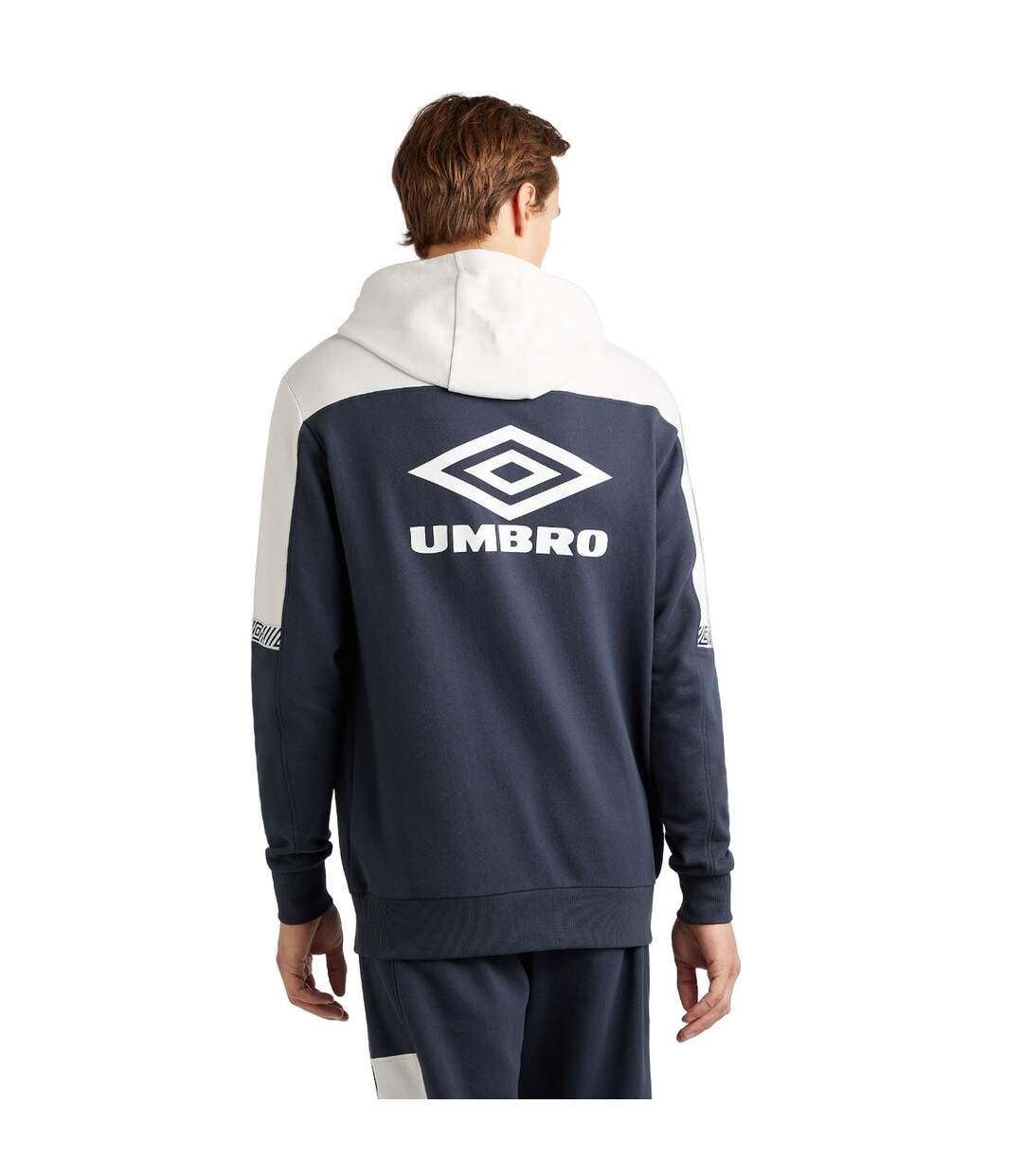 Umbro - Sweat à capuche SPORTS STYLE CLUB - Homme (Bleu sombre / Anthracite) - UTUO1726