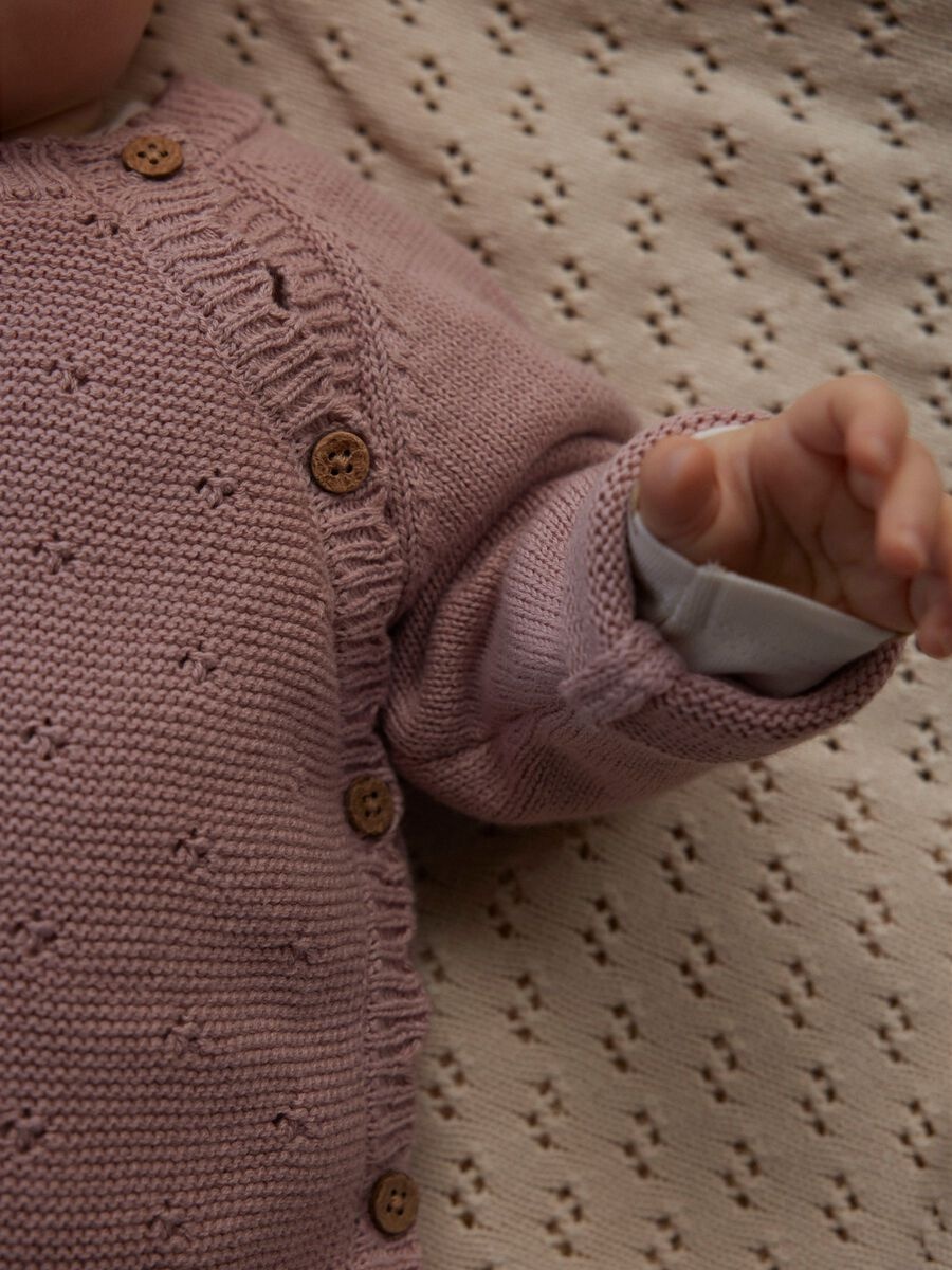 Lil' Atelier Lil' Atelier vest NBFLaguna  misty rose