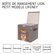 Boîte de rangement en tissu pour enfant 