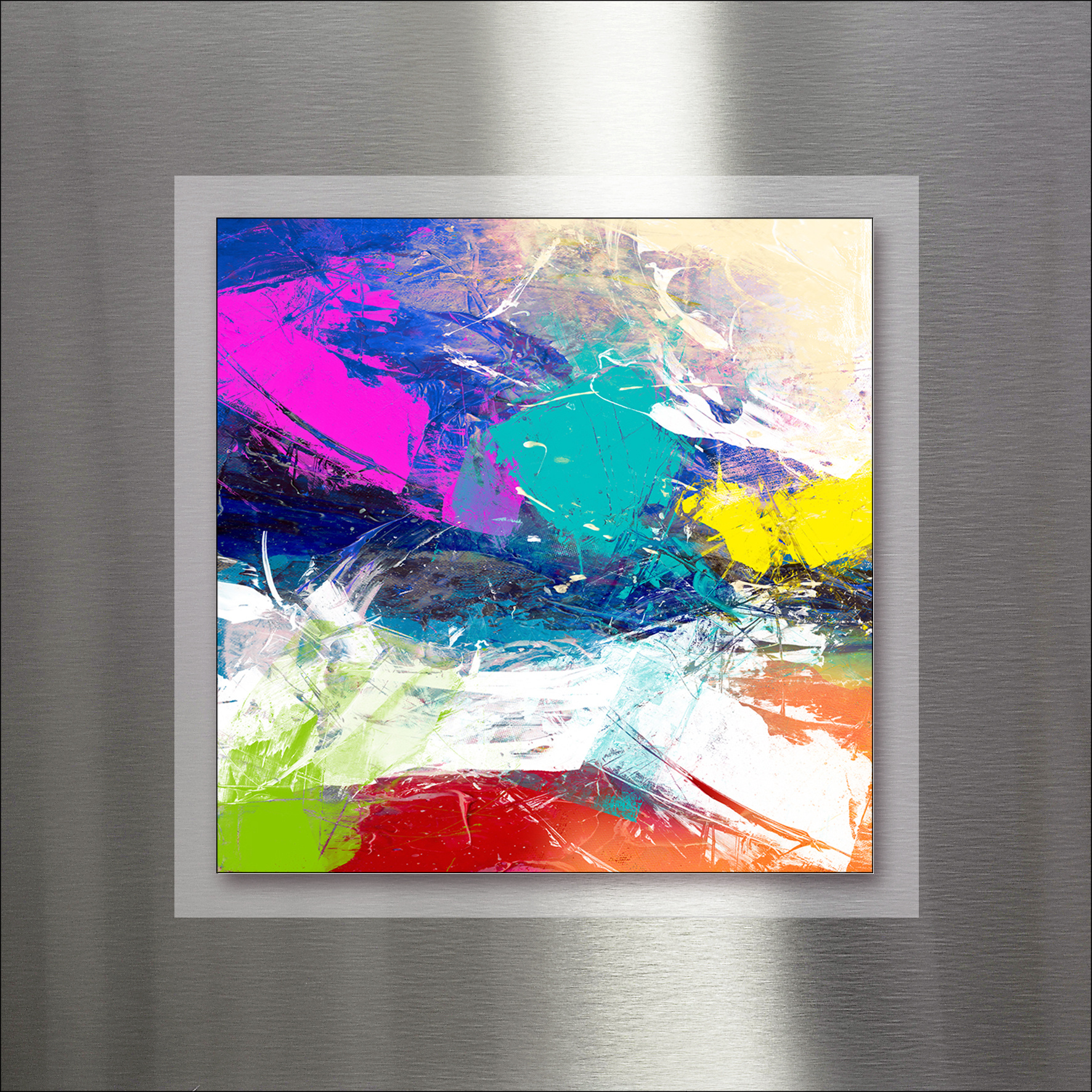 Aludibondbild COLORFUL WAY II
