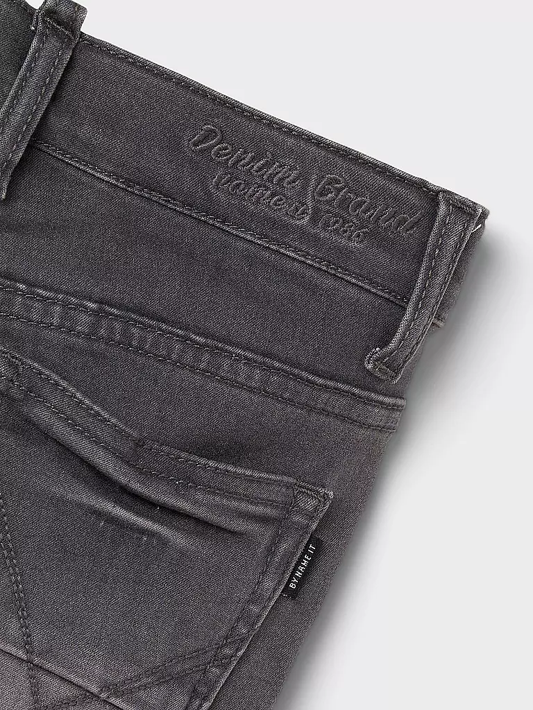 NAME IT Jungen Jeans Slim Fit NKMTHEO  grau