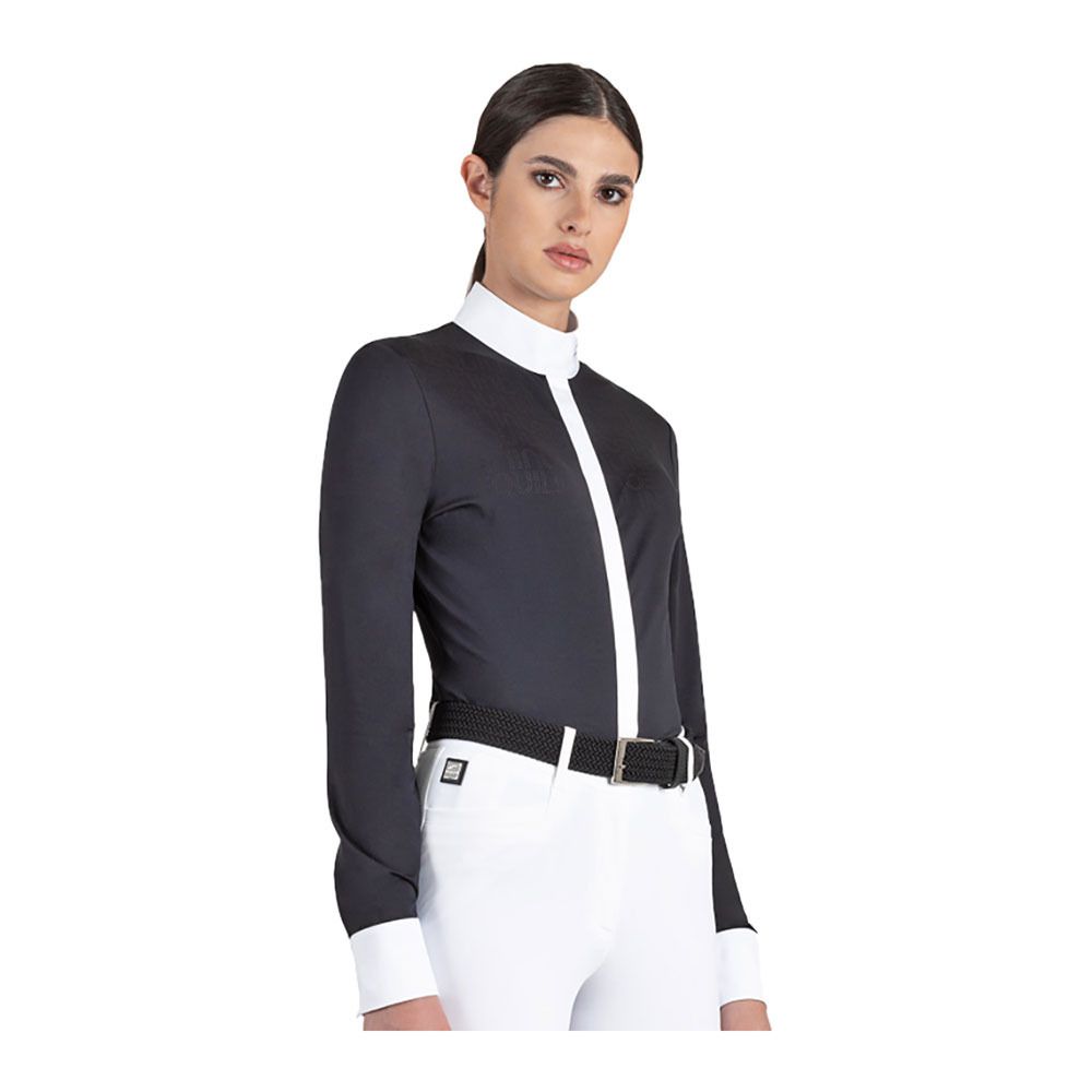 Equiline CINDRAC - Polo de concours Femme blue