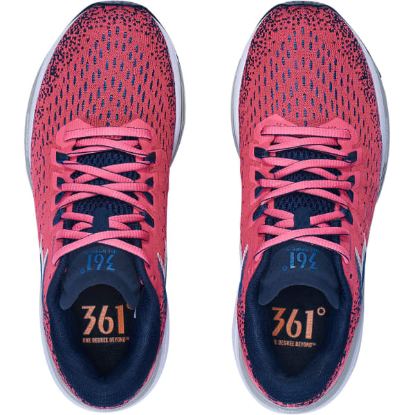 Chaussure running 361 SPIRE 4 W CORAL/MYKONOS BLUE