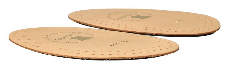 Bergal Leather Half-Sole Zooltjes  Dames Heren