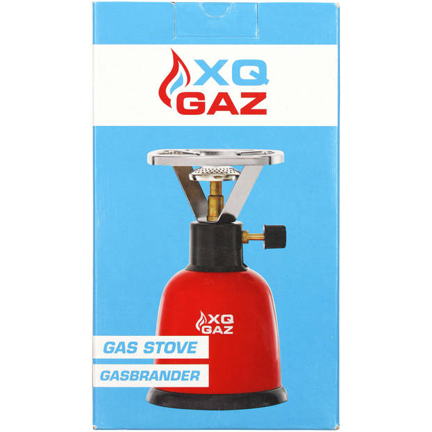 Camping kookpit/kookstel met gasbrander - 12 x 12 x 21 cm - 900 gram - Kookbranders