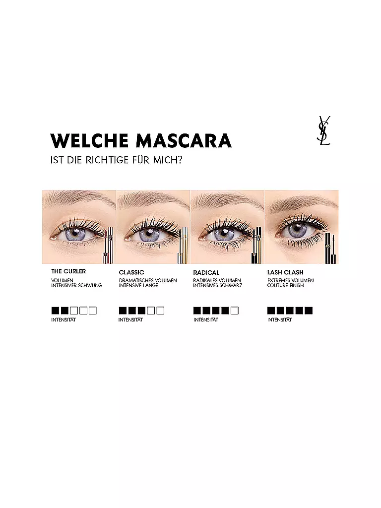 YVES SAINT LAURENT Mascara Lash Clash ( 02 Brown ) braun