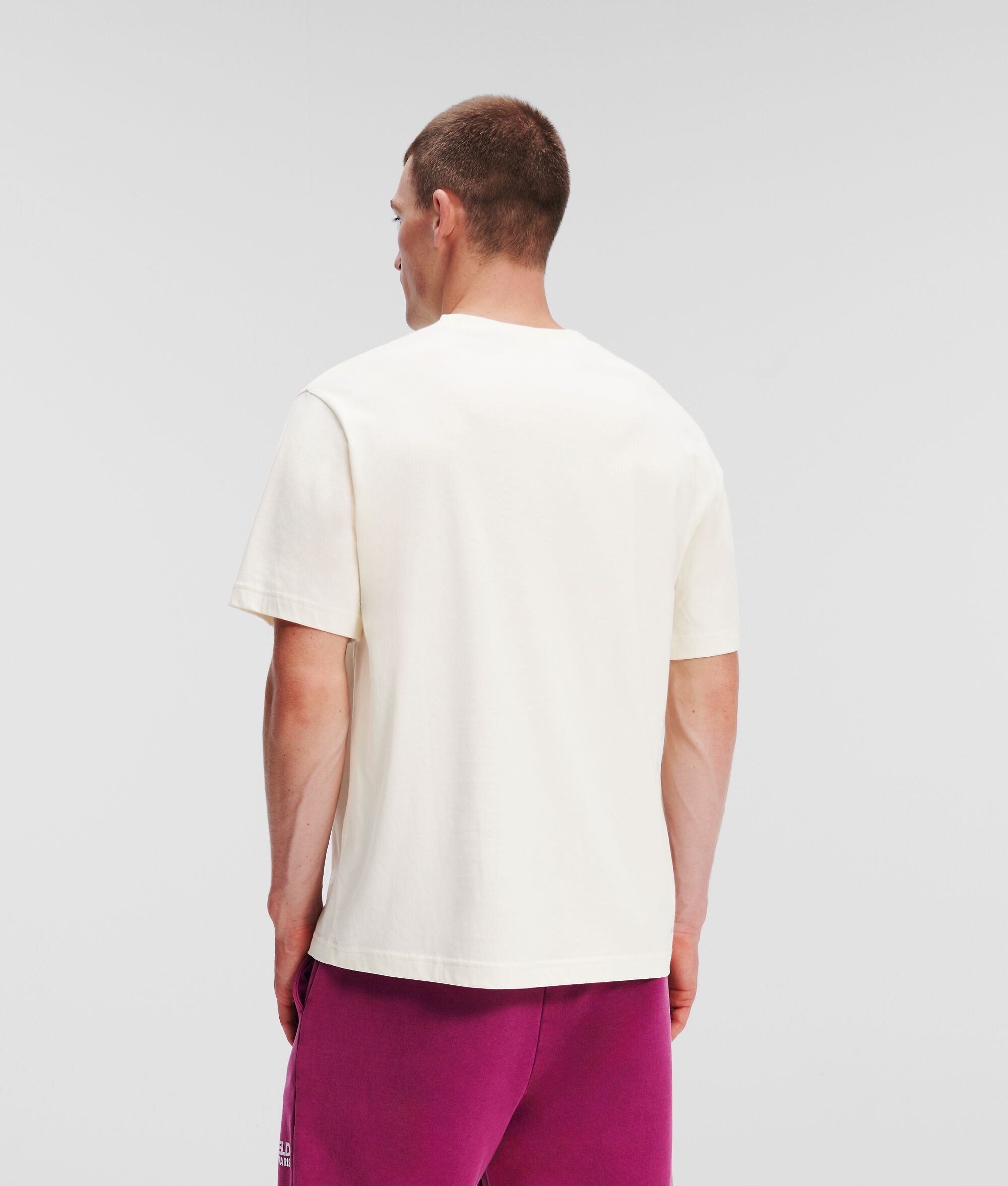 T-SHIRT COLOR-BLOCK AVEC LOGO KARL