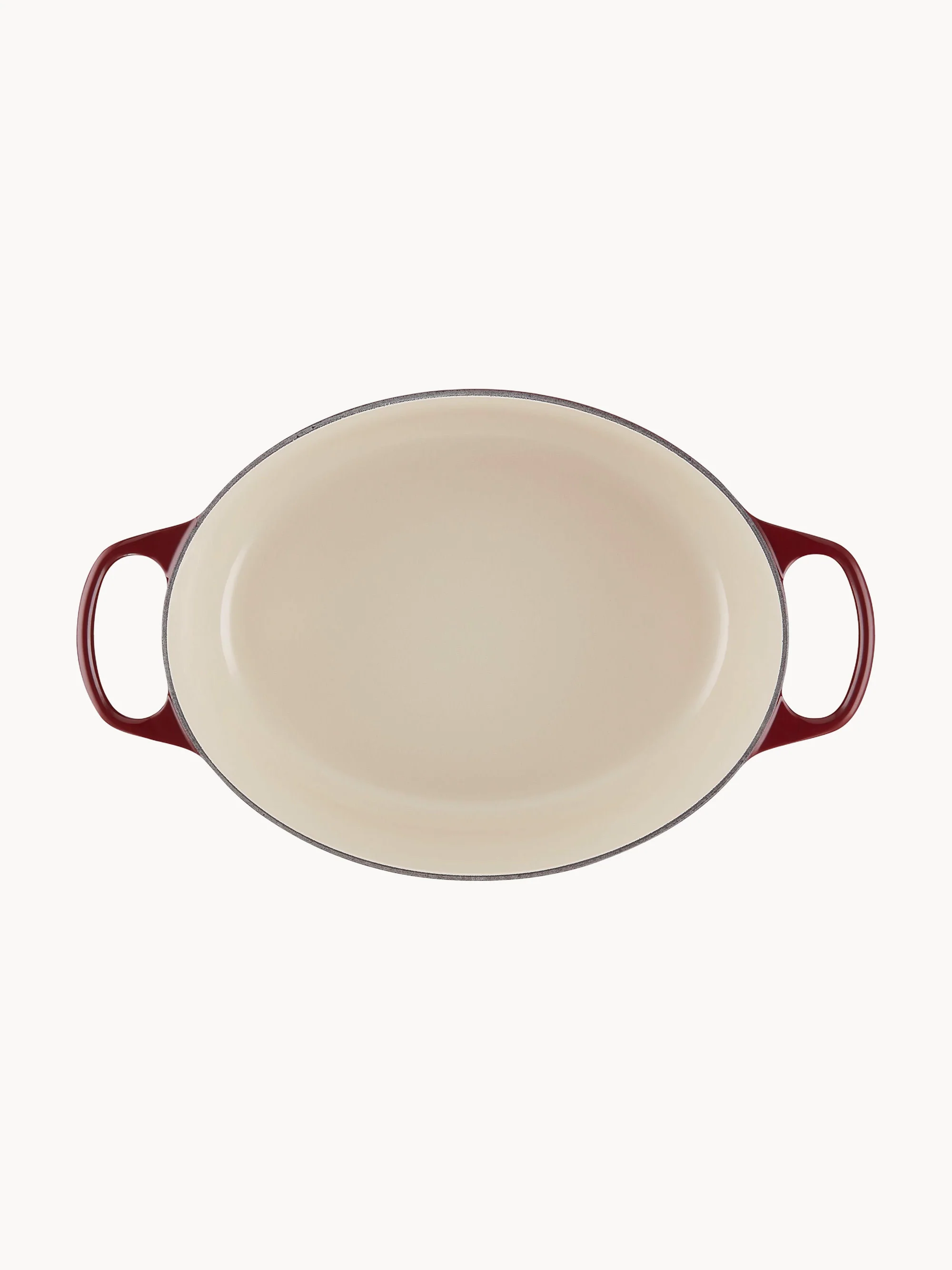 Ovale braadpan Signature Collection van gietijzer