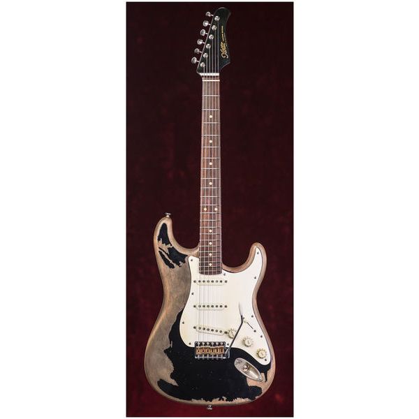 Xotic Guitars XSC-1 RW BLK Super Heavy Aged