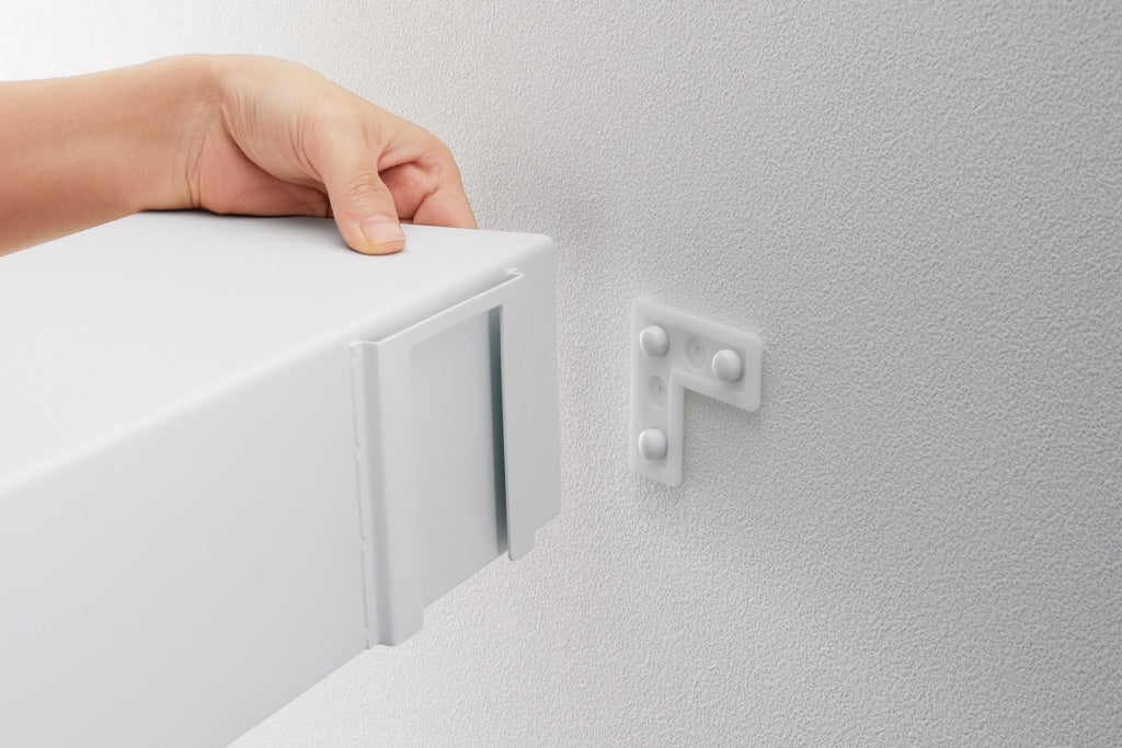 Yamazaki Wandplank met Magnetisch Paneel (90 cm) - Tower - Wit