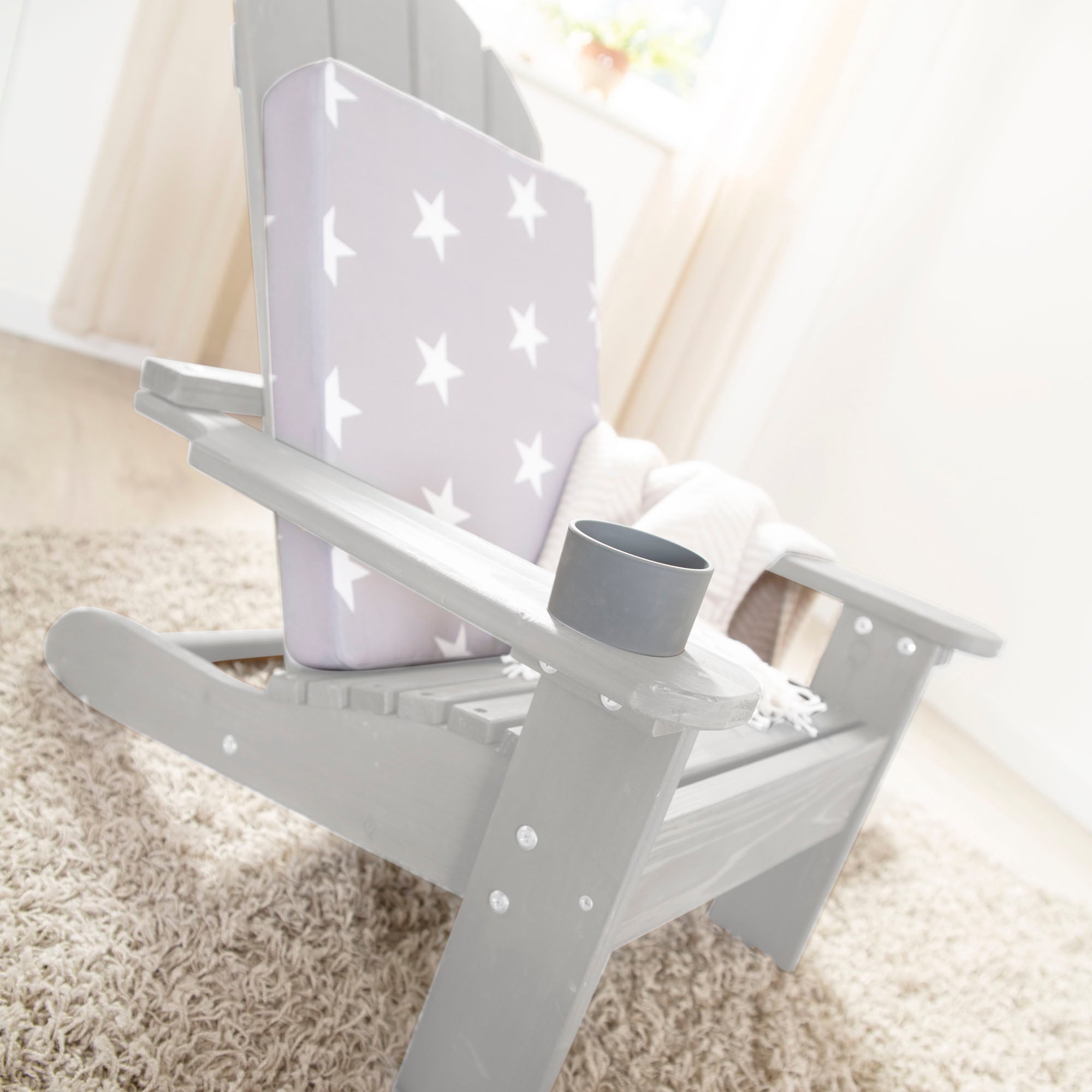 roba® Kinderstuhl »Outdoorstuhl Deck Chair, aus Holz« () FSC® - schützt Wald