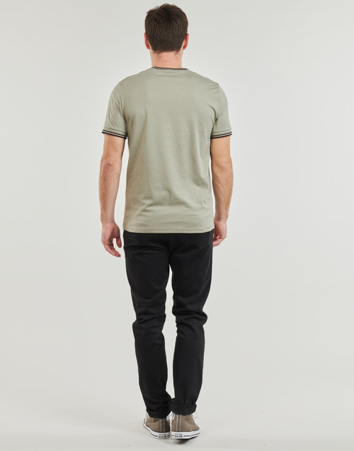 Fred Perry - TWIN TIPPED T-SHIRT - Gris