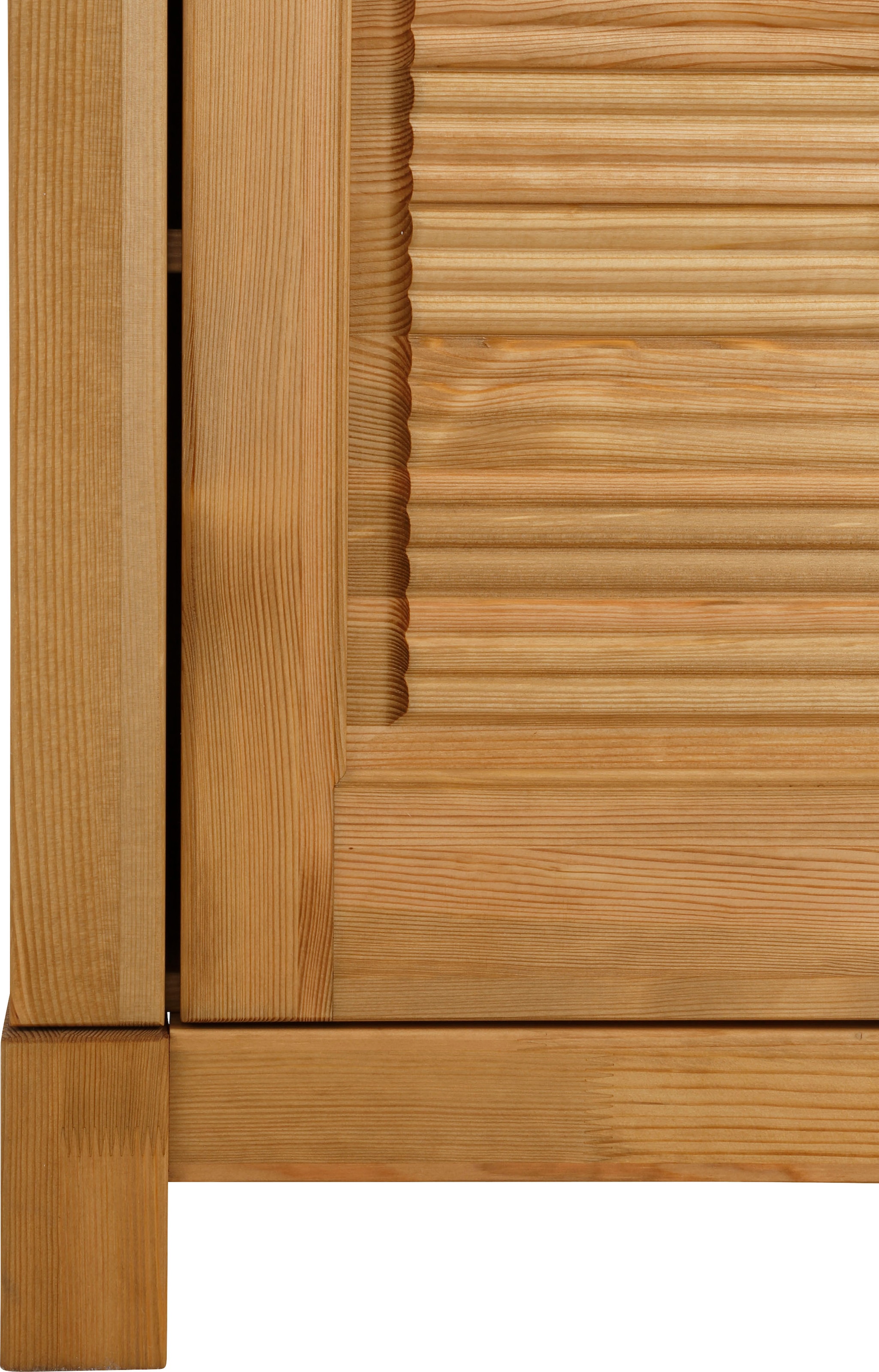 Home affaire Vitrine »Rauna Vitrinenschrank, Stauraumchrank« Höhe 180 cm, aus massiver Kiefer, FSC®-zertifiziert