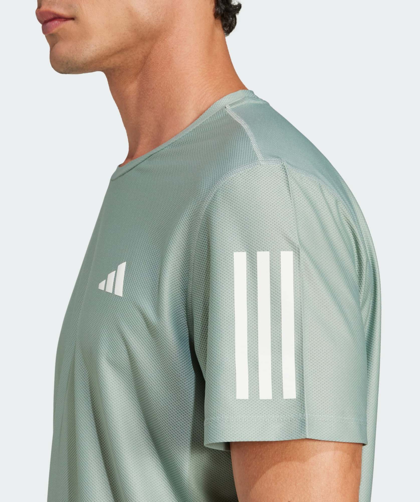 Own the Run Tee Herre Silver Green