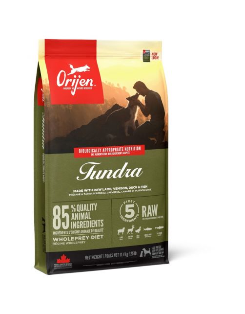 Orijen Whole Prey Tundra Dog Geit&Zwijn - Hondenvoer