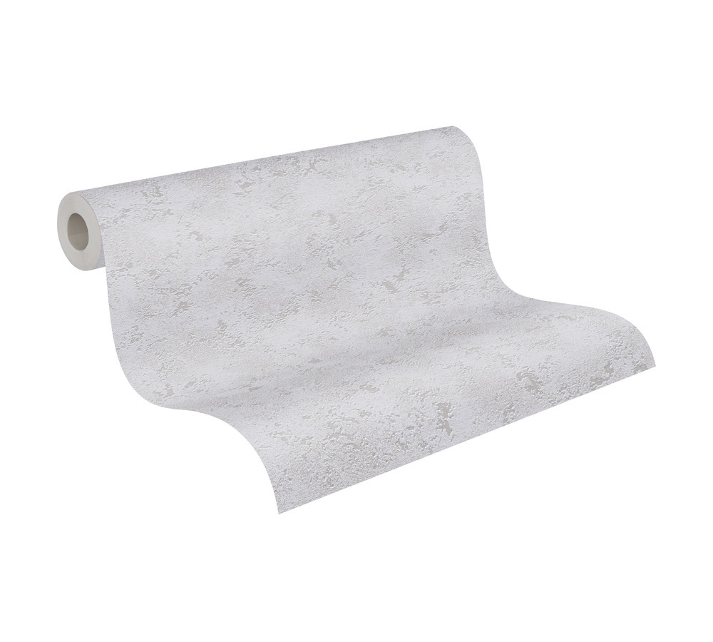 Vliestapete GREYVOLUTION - Betonoptik - grau - 10 Meter