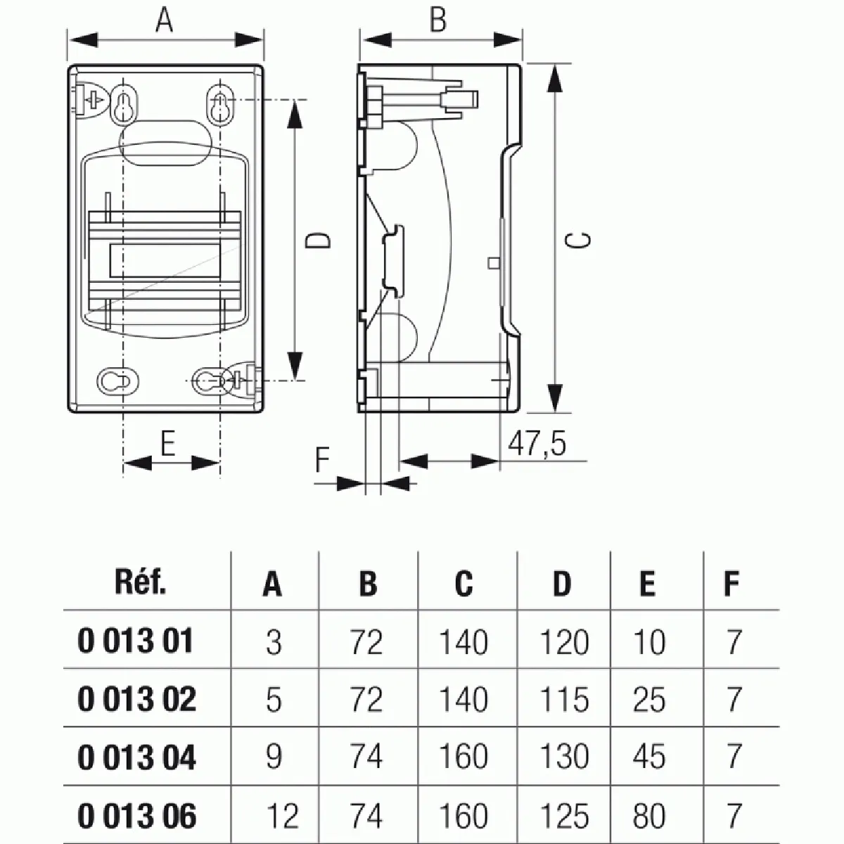 Legrand Ekinoxe 01301