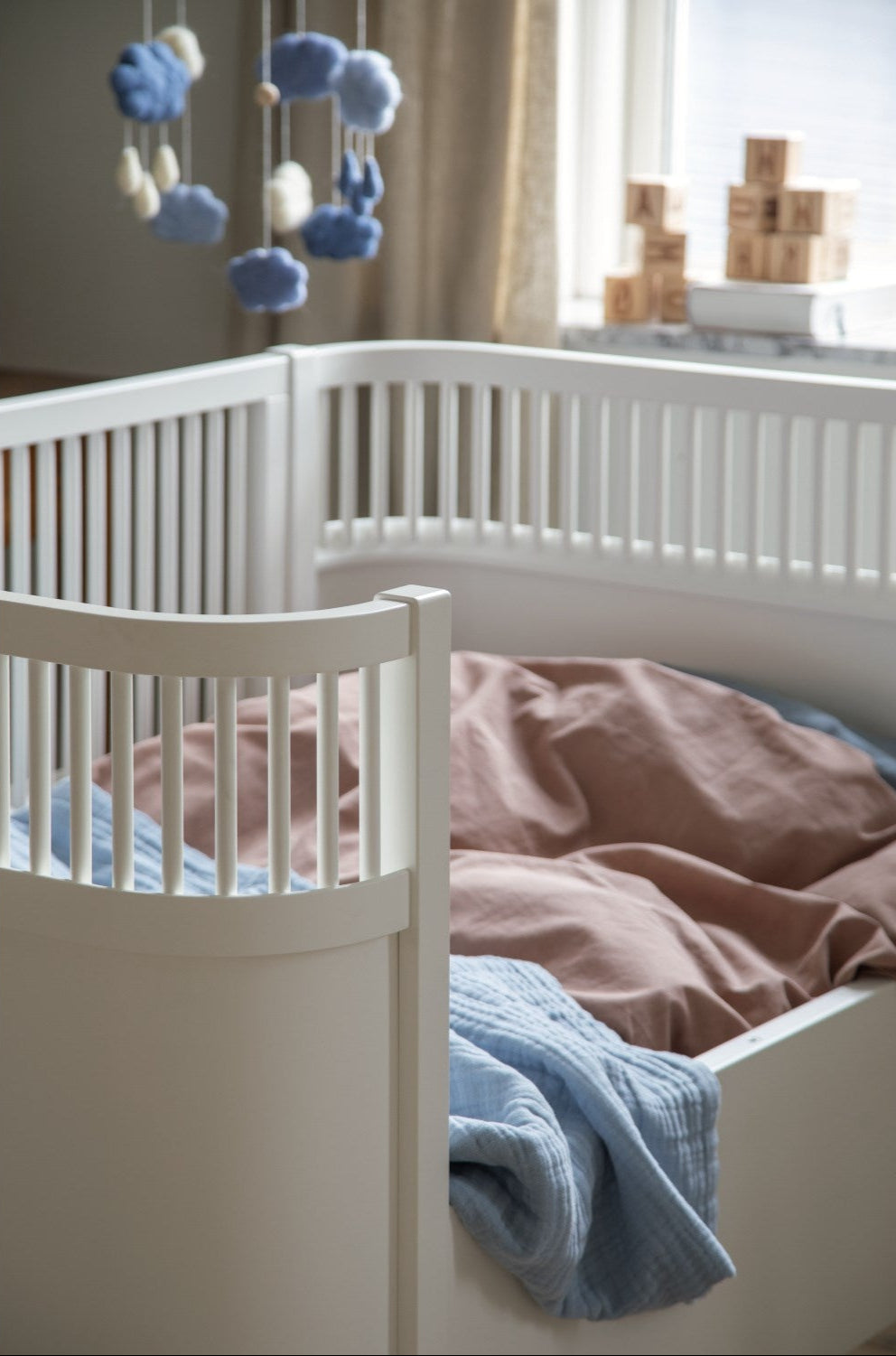 Køb Sebra White Seng Baby & Junior