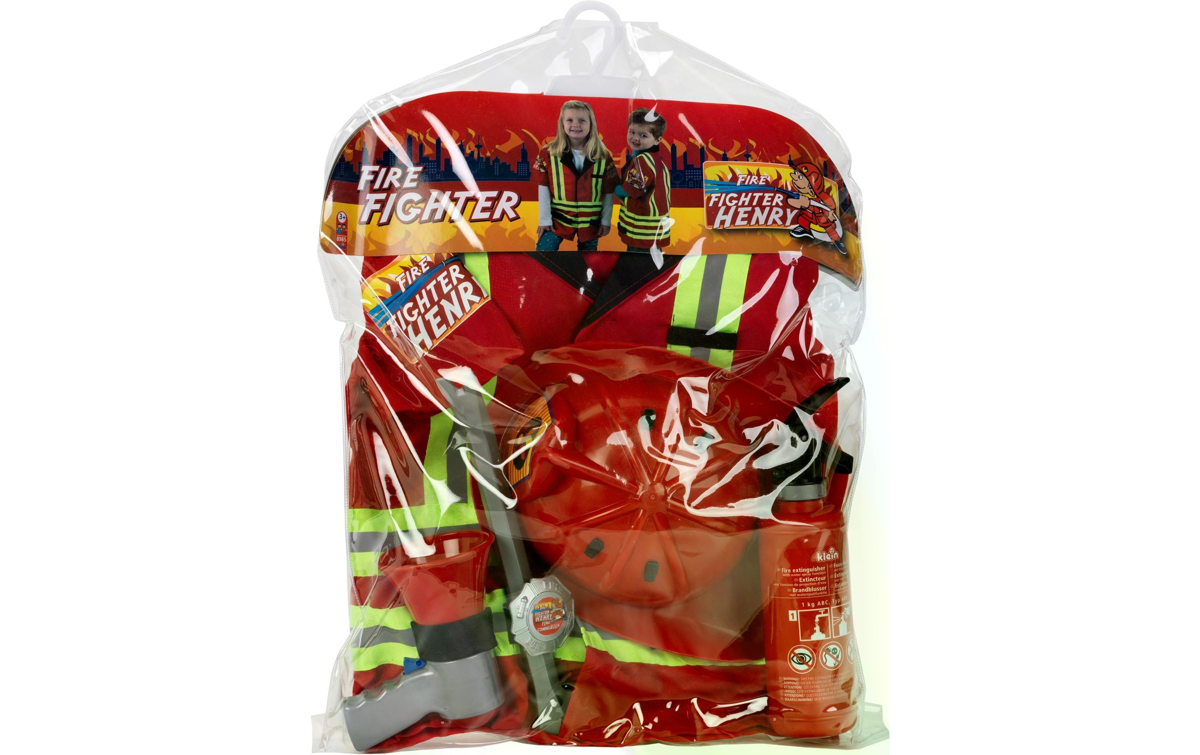 Spielzeug-Arztkoffer »Klein-Toys Rettungsdienst Feuerwehrkostüm«