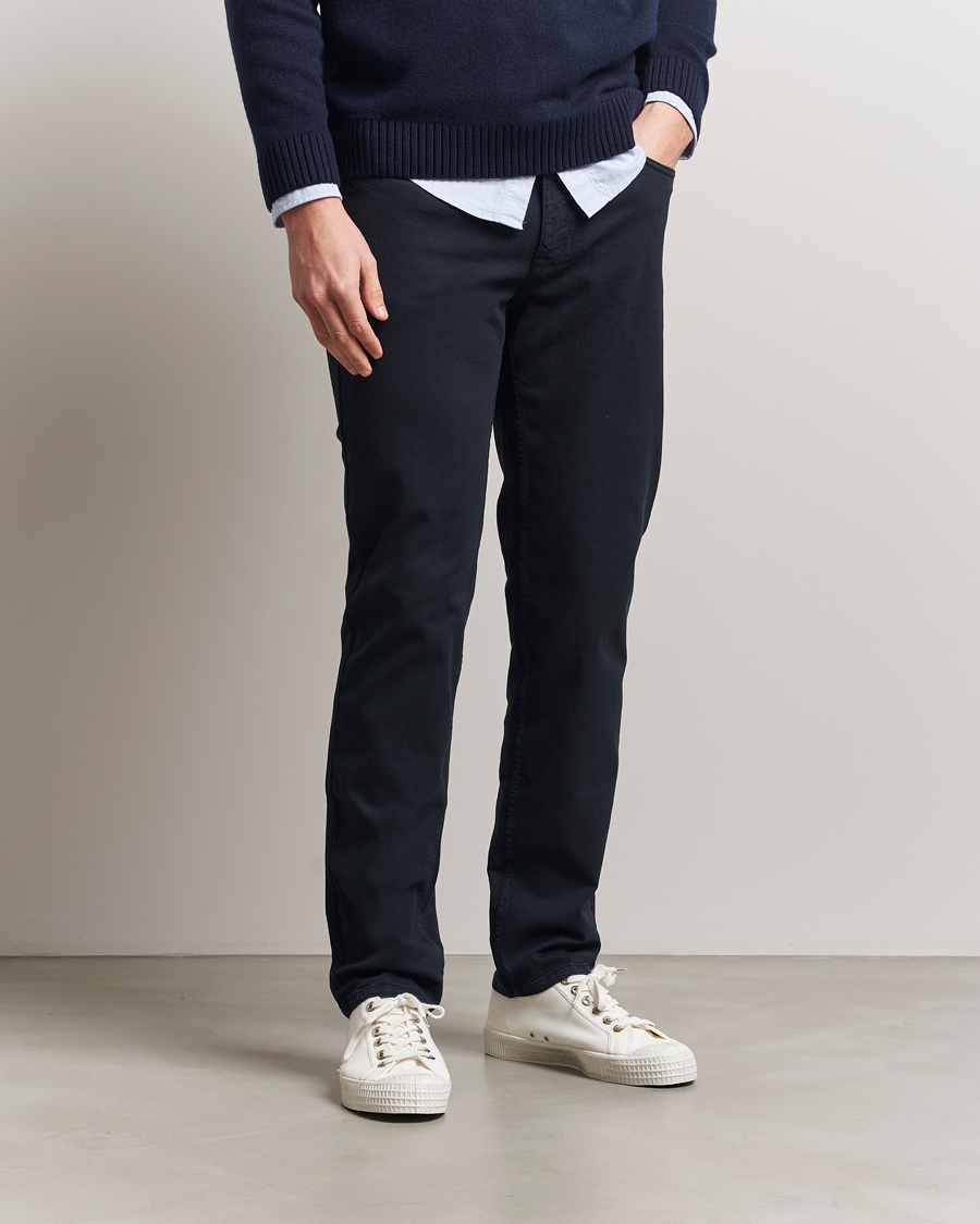 NN07 Tony 5-Pocket Pants Navy Blue