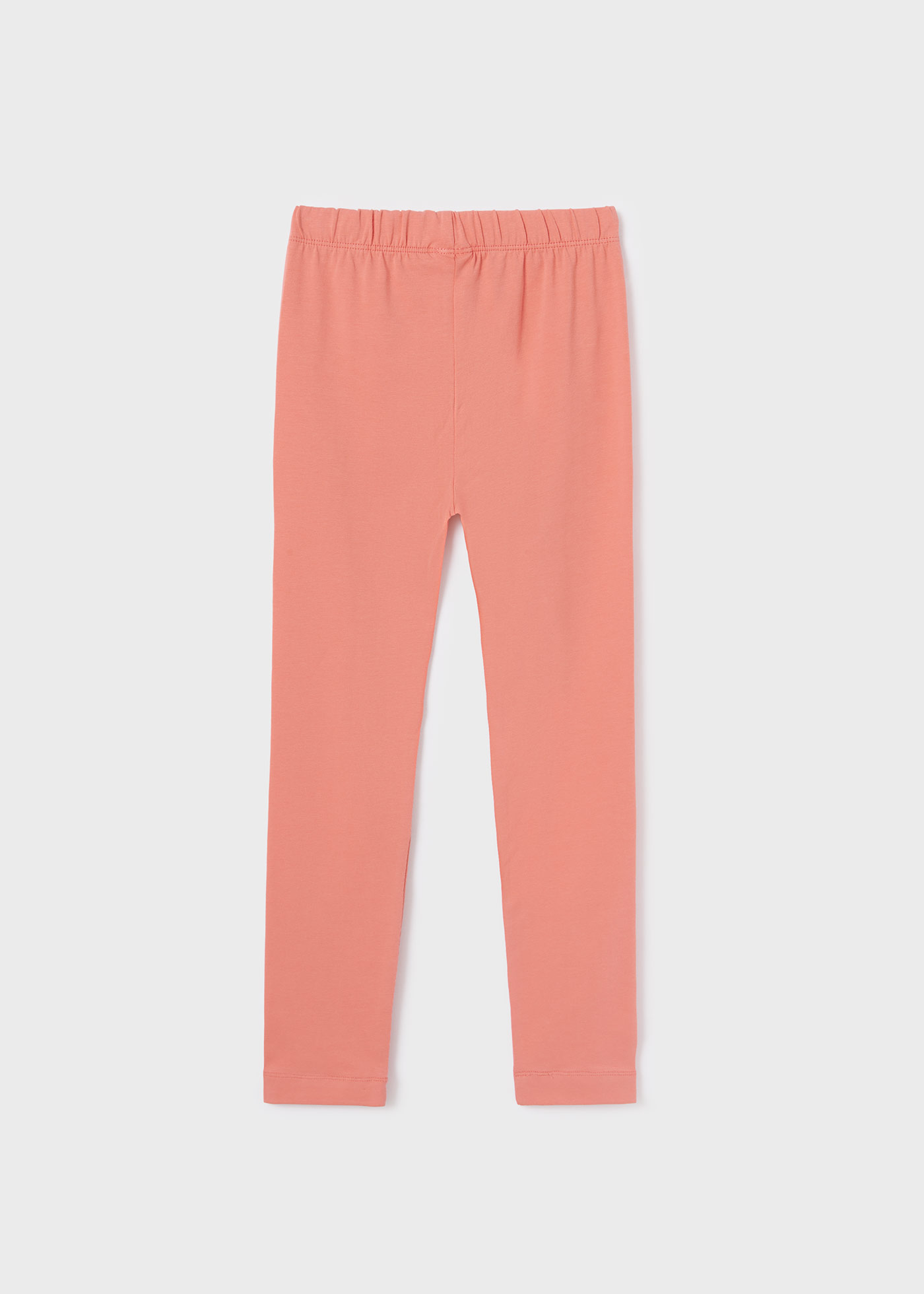 Leggings compridas de algodão sustentável para meninas
