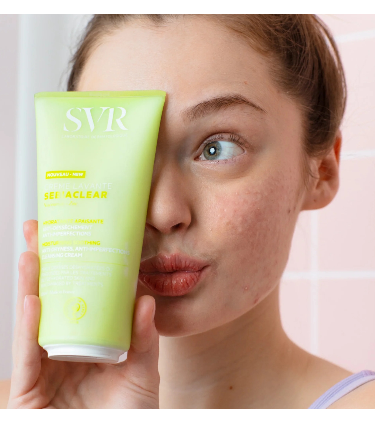 SVR - *Sebiaclear* - Creme de limpeza purificante e desincrustante anti-manchas - Pele sensível