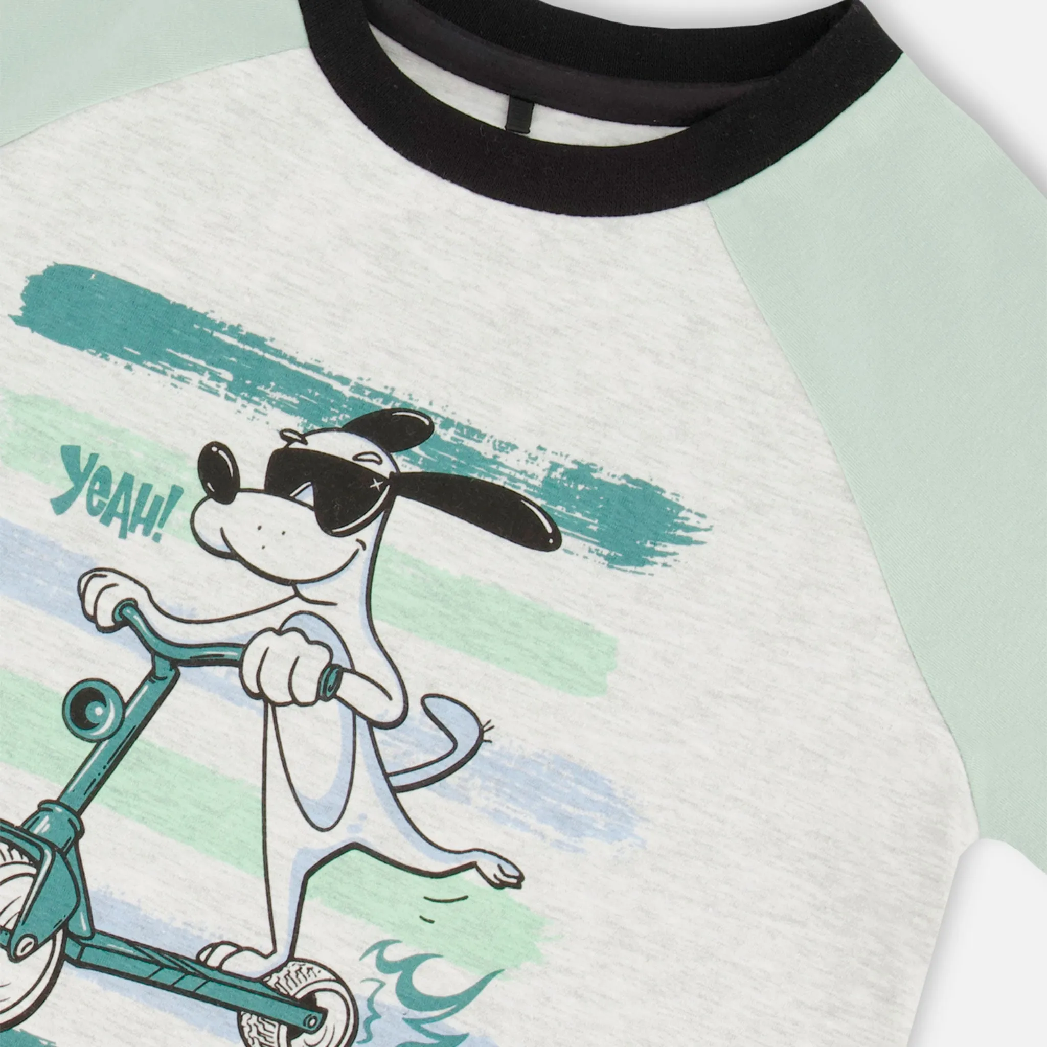 Deux par Deux T-shirt Raglan BOYS 3-6ans