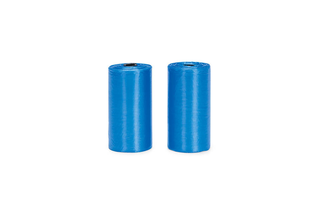 Beeztees Navulling - Poepzakjes - 40 Stuks - Blauw