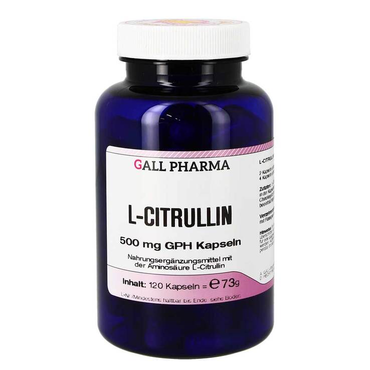 L-Citrullin 500 mg GPH Kapseln, 120 St