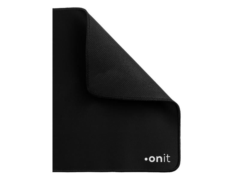 onit Mausmatte Pro Schwarz Mauspad aus weichem Schaumstoff